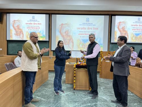 IIM Jammu Celebrates “Janjatiya Gaurav Diwas” to honor tribal legacy